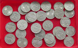 WEIMARER REPUBLIK 50 PFENNIG COLLECTION LOT GERMANY WEIMAR 50 PFENNIG 30PC 50G -