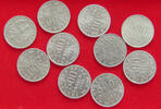 WEIMARER REPUBLIK 500 MARK COLLECTION LOT GERMANY WEIMAR 500 MARK 10PC 17G -