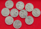 WEIMARER REPUBLIK 500 MARK COLLECTION LOT GERMANY WEIMAR 500 MARK 10PC 17G -