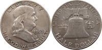 UNITED STATES OF AMERICA HALF 1/2 DOLLAR FRANKLIN -