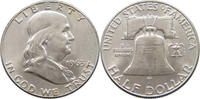 UNITED STATES OF AMERICA HALF 1/2 DOLLAR FRANKLIN -