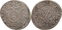 ÖTTINGEN GRAFSCHAFT 2 KREUZER Ludwig Eberhard 1622-1634 -