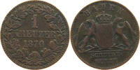 BADEN DURLACH KREUZER 1870 Friedrich I. Großherzog (1852-1907) S 41.84 元  ＋  58.49 元 运费