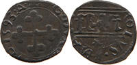 ITALY STATES SAVOY QUARTO 1/4 SOLDO GROSSO Carlo Emanuele I (1580-1630) -