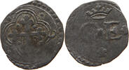 ITALY STATES SAVOY QUARTO 1/4 SOLDO GROSSO Carlo Emanuele I (1580-1630) -