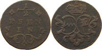 Würzburg Bistum 1/2 Pfennig Adam Friedrich von Seinsheim, 1755-1779. -