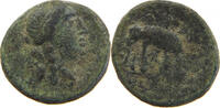 GREECE ANCIENT SELEUKID KINGS OF SYRIA AE SELEUKID KINGS OF SYRIA ANTIOCHOS III. 222-187 ELEPHANT -