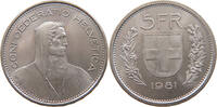 SCHWEIZ 5 FRANCS FRANKEN -