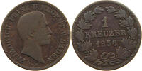 BADEN DURLACH KREUZER Friedrich I. Großherzog (1852-1907) -