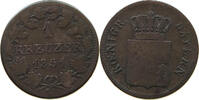 BAYERN KREUZER Maximilian II. Joseph (1848-1864) -