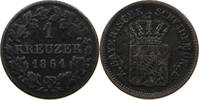 BAYERN KREUZER Maximilian II. Joseph (1848-1864) -