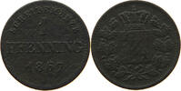 BAYERN PFENNIG Ludwig II. 1864-1886. -