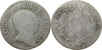 BAYERN 6 KREUZER Maximilian I. Joseph 1806-1825. -