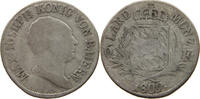 BAYERN 6 KREUZER Maximilian I. Joseph 1806-1825. -