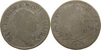 BAYERN 6 KREUZER Maximilian I. Joseph 1806-1825. -