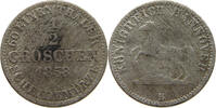 BRAUNSCHWEIG CALENBERG HANNOVER 1/2 GROSCHEN Georg V. 1851-1866. -
