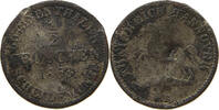 BRAUNSCHWEIG CALENBERG HANNOVER 1/2 GROSCHEN Georg V. 1851-1866. -