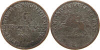 BRAUNSCHWEIG CALENBERG HANNOVER 6 PFENNIG Georg V. 1851-1866. -