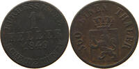 HESSEN KASSEL HELLER Wilhelm I. 1847-1866 -