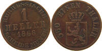 HESSEN KASSEL HELLER Wilhelm I. 1847-1866 -