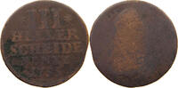 HESSEN KASSEL 3 HELLER Wilhelm VIII. 1751-1760 -