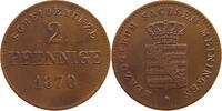 SACHSEN MEININGEN 2 PFENNIG Georg II. (1866-1914) -