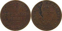 SACHSEN ALBERTINISCHE LINIE PFENNIG Johann (1854-1873) -