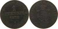 SACHSEN ALBERTINISCHE LINIE PFENNIG 1872 Johann (1854-1873) S 41.87 元  ＋  58.54 元 运费