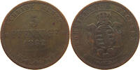 SACHSEN ALBERTINISCHE LINIE 5 PFENNIG 1862 B Johann 1854-1873. S 41.87 元  ＋  58.54 元 运费