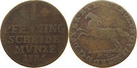 BRAUNSCHWEIG WOLFENBÜTTEL PFENNIG Karl Wilhelm Ferdinand 1780-1806 -