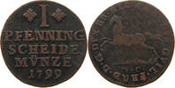 BRAUNSCHWEIG WOLFENBÜTTEL PFENNIG Karl Wilhelm Ferdinand 1780-1806 -