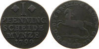 BRAUNSCHWEIG WOLFENBÜTTEL PFENNIG Karl Wilhelm Ferdinand 1780-1806 -