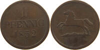 BRAUNSCHWEIG WOLFENBÜTTEL PFENNIG Wilhelm 1831-1884 -