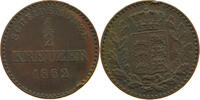 WÜRTTEMBERG 1/2 KREUZER Wilhelm I. (1816-1864) -