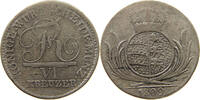 WÜRTTEMBERG 6 KREUZER König Friedrich (1806-1816) -