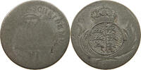WÜRTTEMBERG 6 KREUZER König Friedrich (1806-1816) -