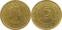 BELIZE 5 CENTS Elizabeth II. (1952-2022) -
