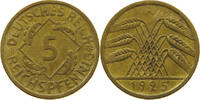 WEIMARER REPUBLIK 5 REICHSPFENNIG 1925 A SS 25.05 元  ＋  58.37 元 运费
