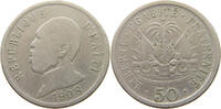HAITI 50 CENTIMES -
