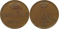 Russland kopeke Alexander II. 1855-1881 Warsaw BM Selten -
