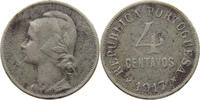 PORTUGAL 4 CENTAVOS 1917 S 25.10 元  ＋  58.49 元 运费