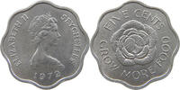 SEYCHELLES 5 CENTS -