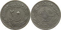 TURKEY OTTOMAN 20 PARA MEHMED V. (1909-1918) -