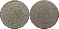 UNITED STATES OF AMERICA NICKEL SHIELD -