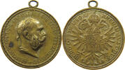 Haus Habsburg Medaille Franz Joseph I. (1848-1916) -