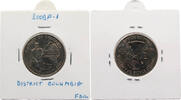 UNITED STATES OF AMERICA QUARTER DISTRICT COLUMBIA -