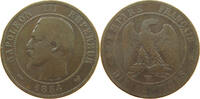 FRANCE 10 CENTIMES Napoleon III. (1852-1870) -