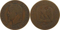 FRANCE 5 CENTIMES Napoleon III. (1852-1870) -