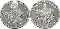 Cuba 10 Pesos Aluminium Pattern Jose Marti, Plain Edge -