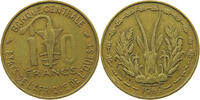 WEST AFRICAN STATES 10 FRANCS -